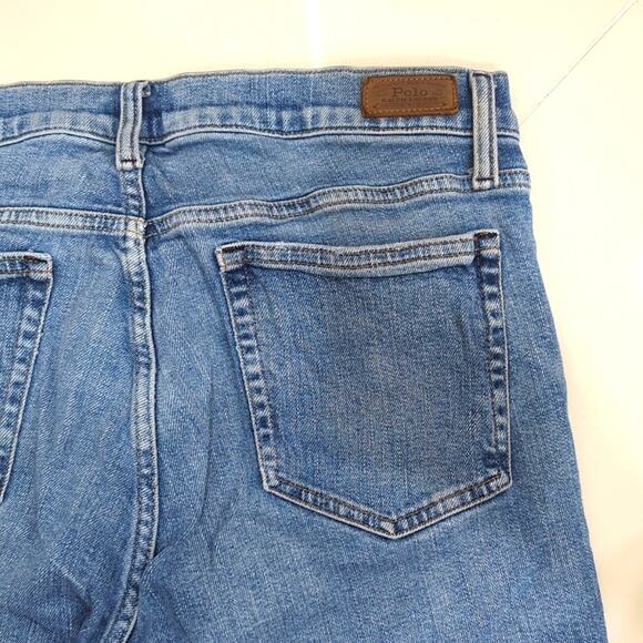 Polo Ralph Lauren Tompkins Mid Rise Skinny Crop Jeans Women's 31x27 Medium Wash - Picture 4 of 8